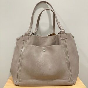 D.KELLY Japan Taupe Women's Handbag Max for 15” Laptop